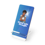 Brown Skin Mobile Display Stand for Smartphones