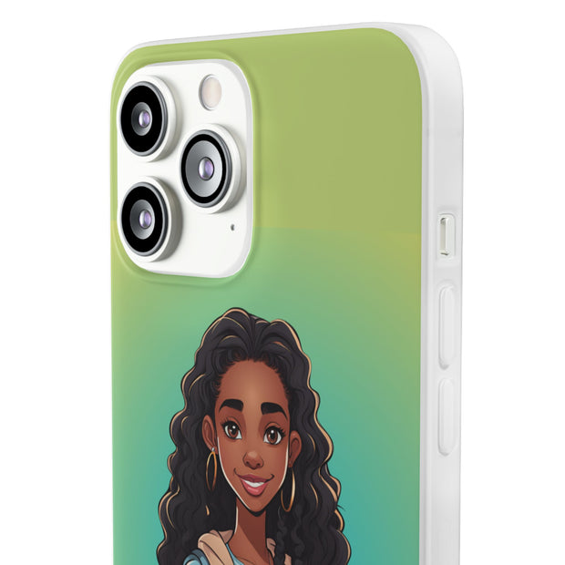 Brown Skin Girl Flexi Cases