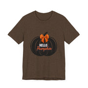 Hello Pumpkin Unisex Jersey Short Sleeve Tee