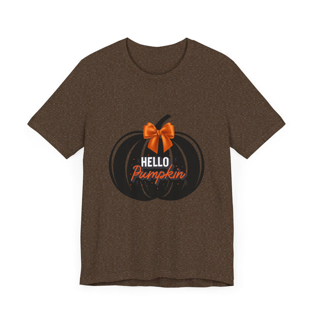 Hello Pumpkin Unisex Jersey Short Sleeve Tee