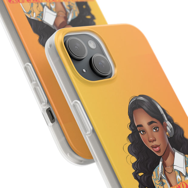 Brown Skin Girl Flexi Cases