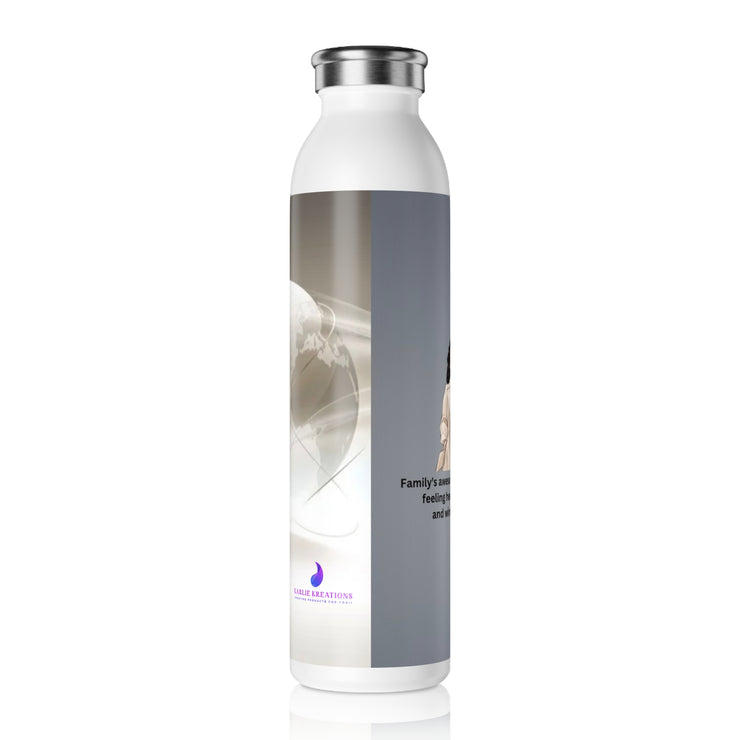 Business Woman Slim Water Bottle