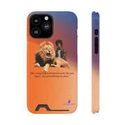 Young King Phone Case With Card Holder