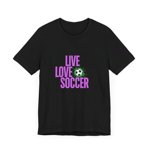 Soccer-2 Unisex Jersey Short Sleeve Tee