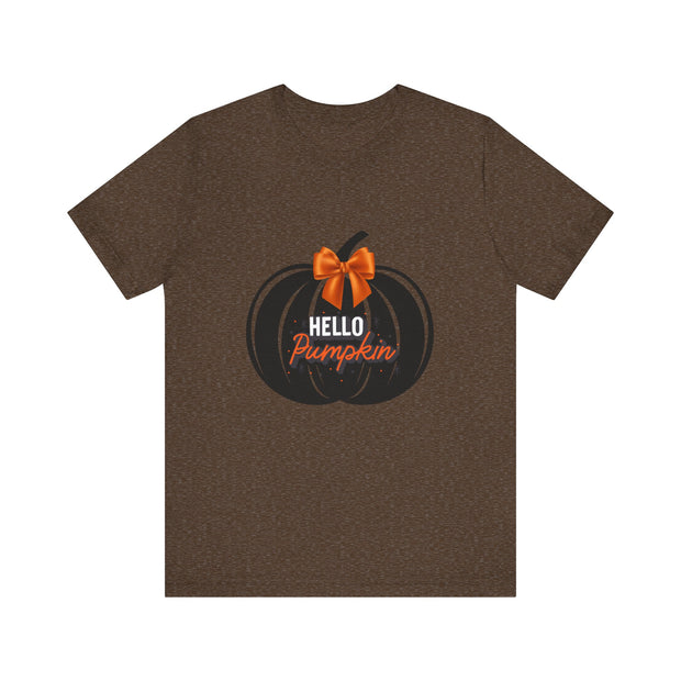 Hello Pumpkin Unisex Jersey Short Sleeve Tee