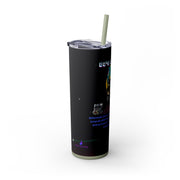 Millennials Skinny Tumbler with Straw, 20oz