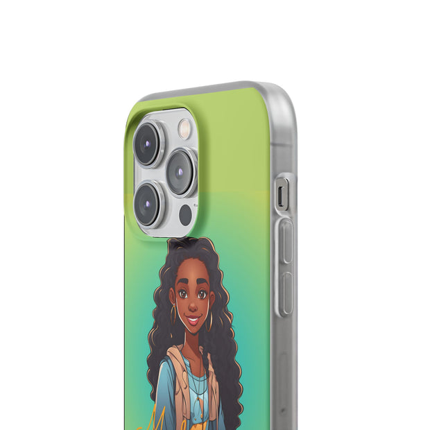 Brown Skin Girl Flexi Cases