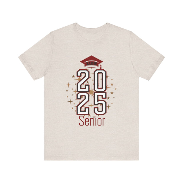 Senior 2025 Unisex Jersey Short Sleeve Tee