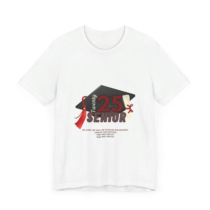 Senior Unisex Jersey Short Sleeve Tee