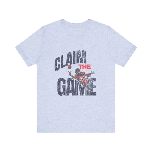 Claim the game Unisex Jersey Short Sleeve Tee