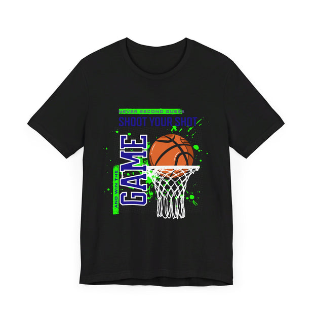 Shoot your shot Unisex Jersey Short Sleeve Tee