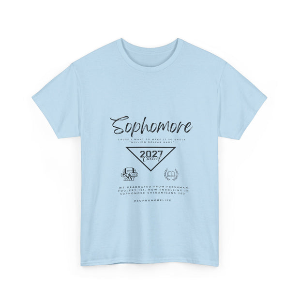 Sophomore Unisex Heavy Cotton Tee