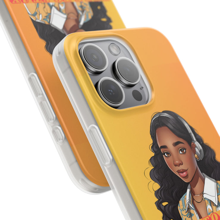 Brown Skin Girl Flexi Cases