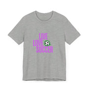 Soccer-2 Unisex Jersey Short Sleeve Tee