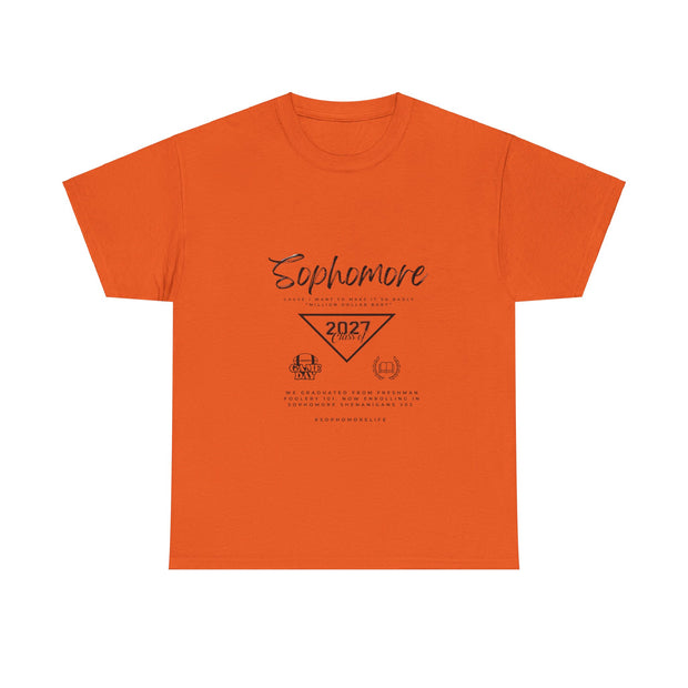 Sophomore Unisex Heavy Cotton Tee