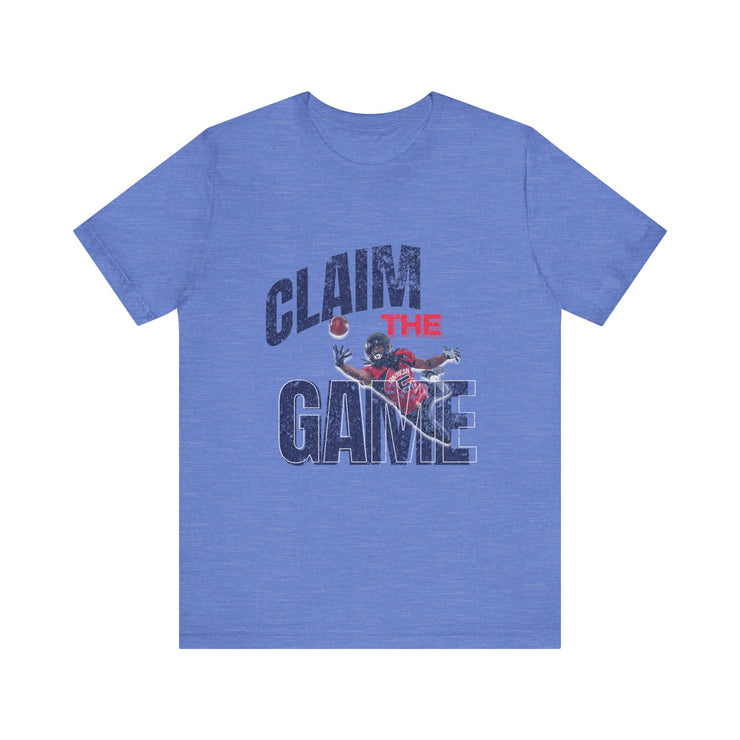 Claim the game Unisex Jersey Short Sleeve Tee