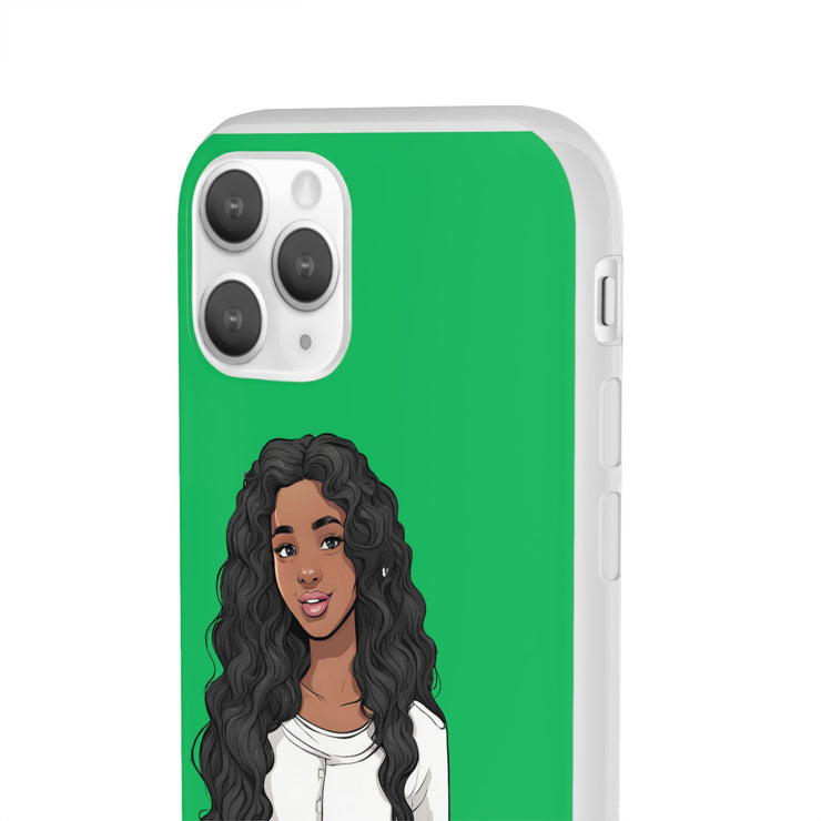 Brown Skin Girl Flexi Cases