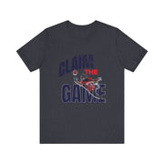 Claim the game Unisex Jersey Short Sleeve Tee