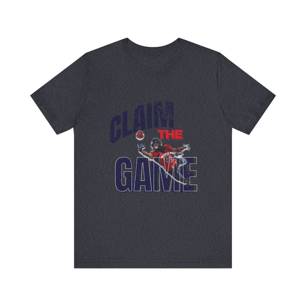 Claim the game Unisex Jersey Short Sleeve Tee