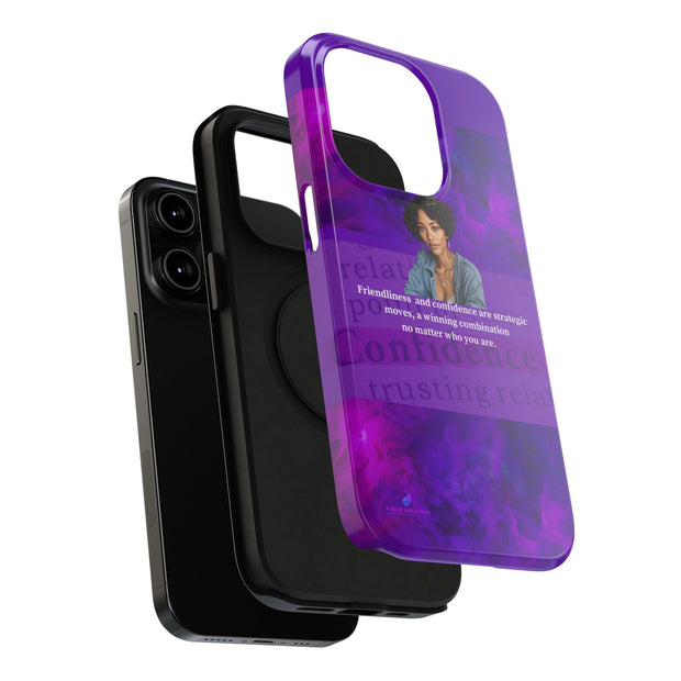 Confidence Woman Impact-Resistant Cases