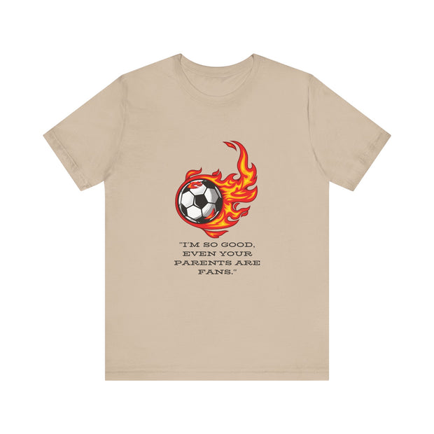 Soccer-3 Unisex Jersey Short Sleeve Tee