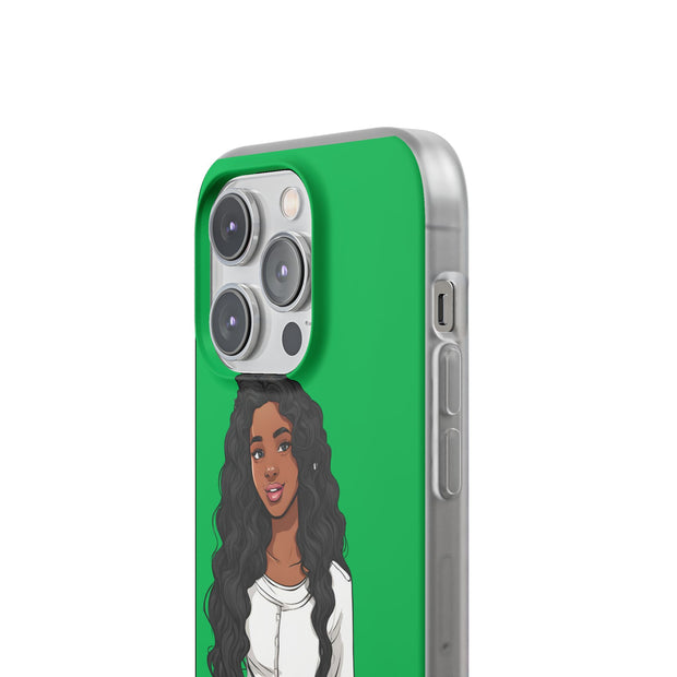 Brown Skin Girl Flexi Cases