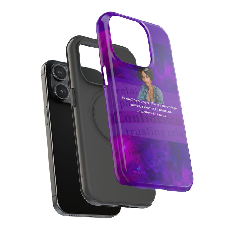 Confidence Woman Impact-Resistant Cases