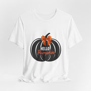 Hello Pumpkin Unisex Jersey Short Sleeve Tee