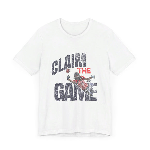 Claim the game Unisex Jersey Short Sleeve Tee