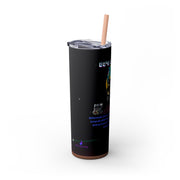 Millennials Skinny Tumbler with Straw, 20oz