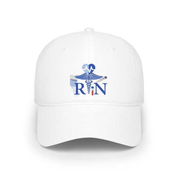 RN Nurse Low Profile Baseball Cap