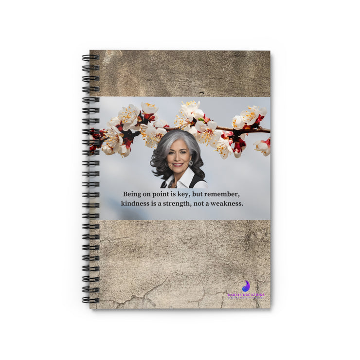 Hispanic Boss Lady Spiral Notebook - Ruled Line