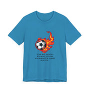 Soccer-3 Unisex Jersey Short Sleeve Tee