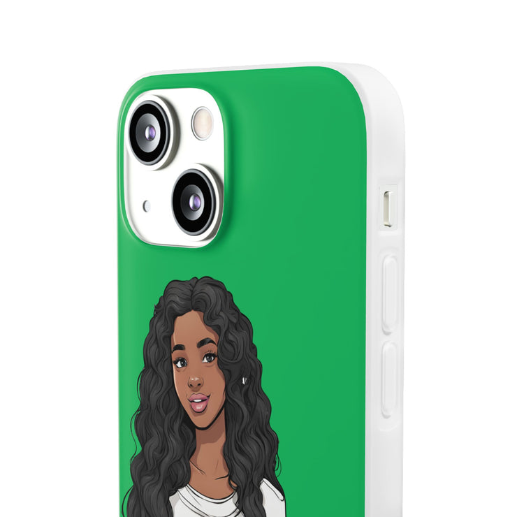 Brown Skin Girl Flexi Cases