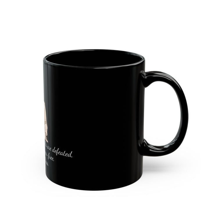 Business Woman Black Mug (11oz, 15oz)