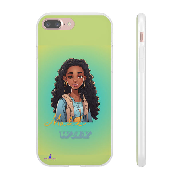 Brown Skin Girl Flexi Cases