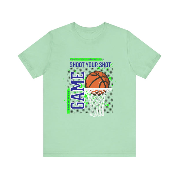 Shoot your shot Unisex Jersey Short Sleeve Tee