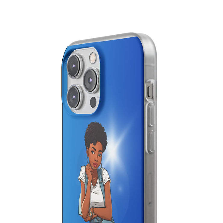 Brown Skin Girl Flexi Cases