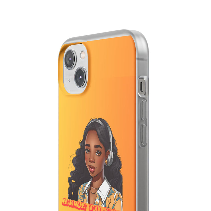 Brown Skin Girl Flexi Cases