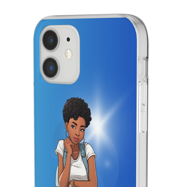 Brown Skin Girl Flexi Cases