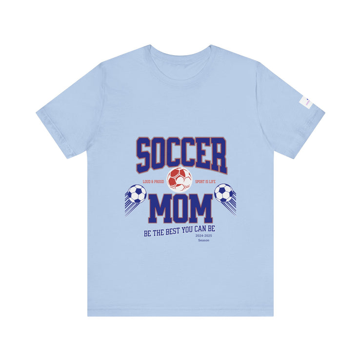 Soccer Mom Unisex Jersey Short Sleeve Tee