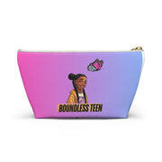 Brown Skin Accessory Pouch w T-bottom