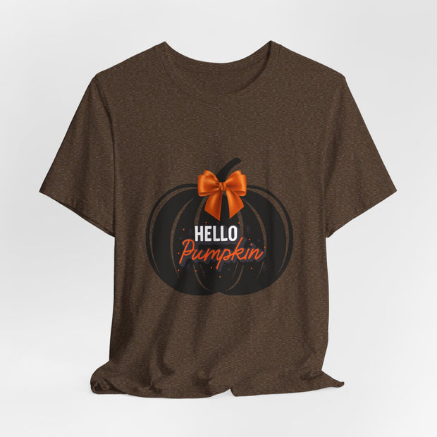 Hello Pumpkin Unisex Jersey Short Sleeve Tee