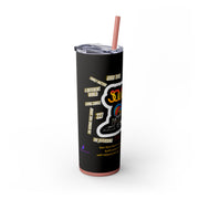 Generation X Skinny Tumbler with Straw, 20oz