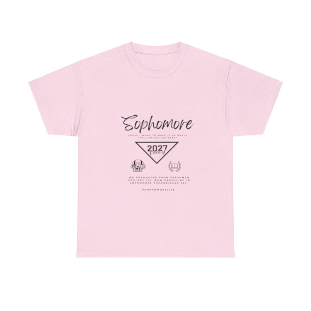 Sophomore Unisex Heavy Cotton Tee