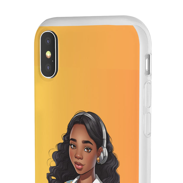 Brown Skin Girl Flexi Cases