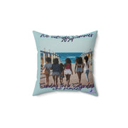 Summer 2024 Spun Polyester Square Pillow