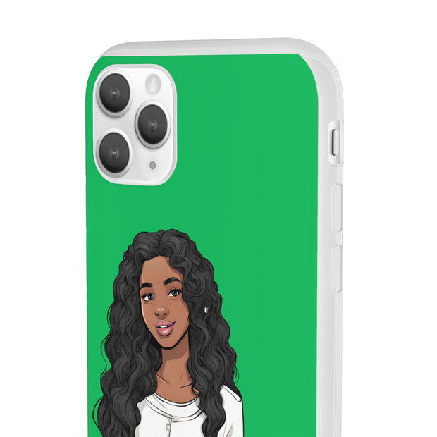 Brown Skin Girl Flexi Cases