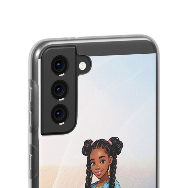 Brown Skin Girl Flexi Cases