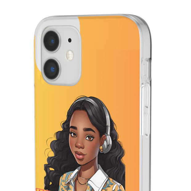 Brown Skin Girl Flexi Cases